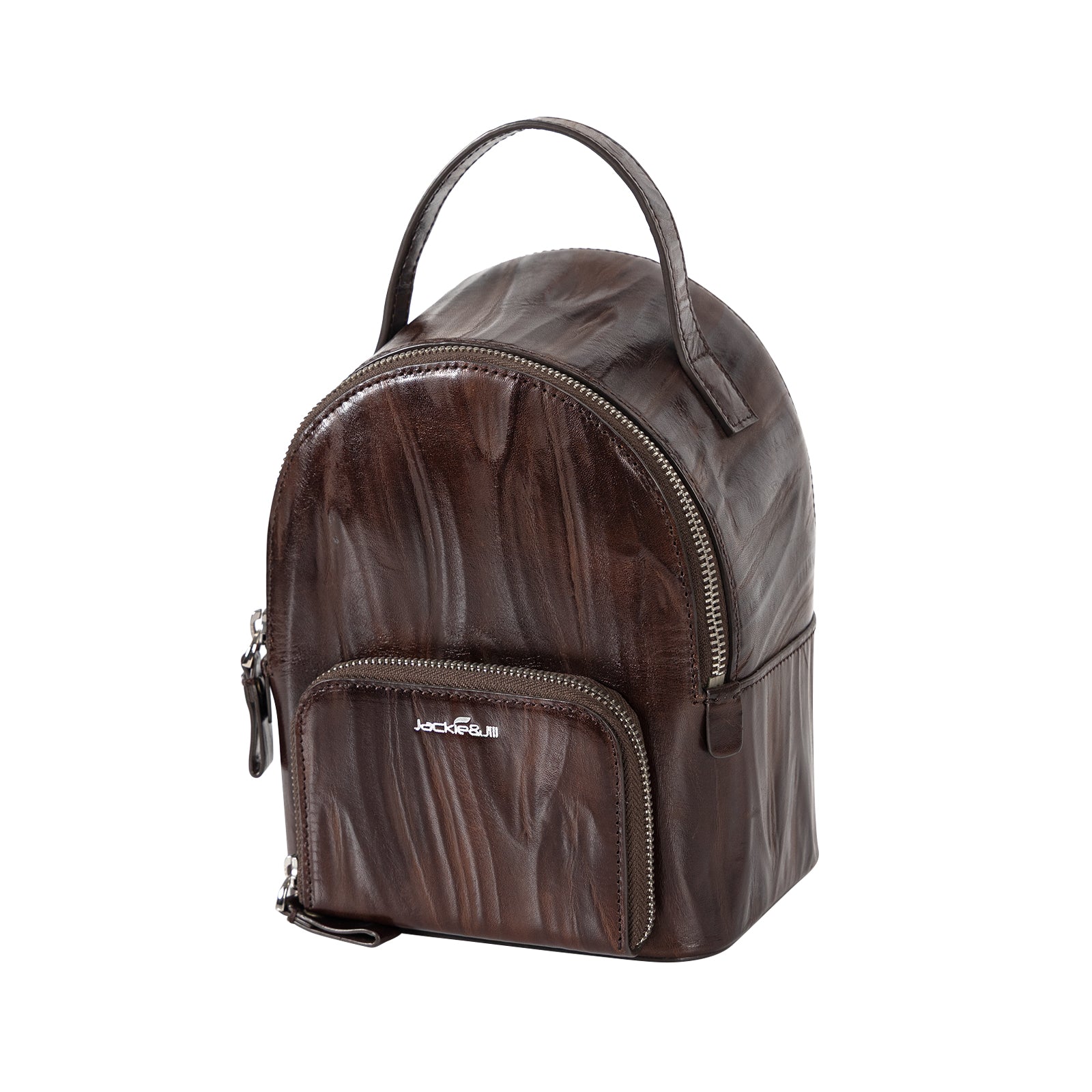 Italian Imported Leather Mini Women Backpack