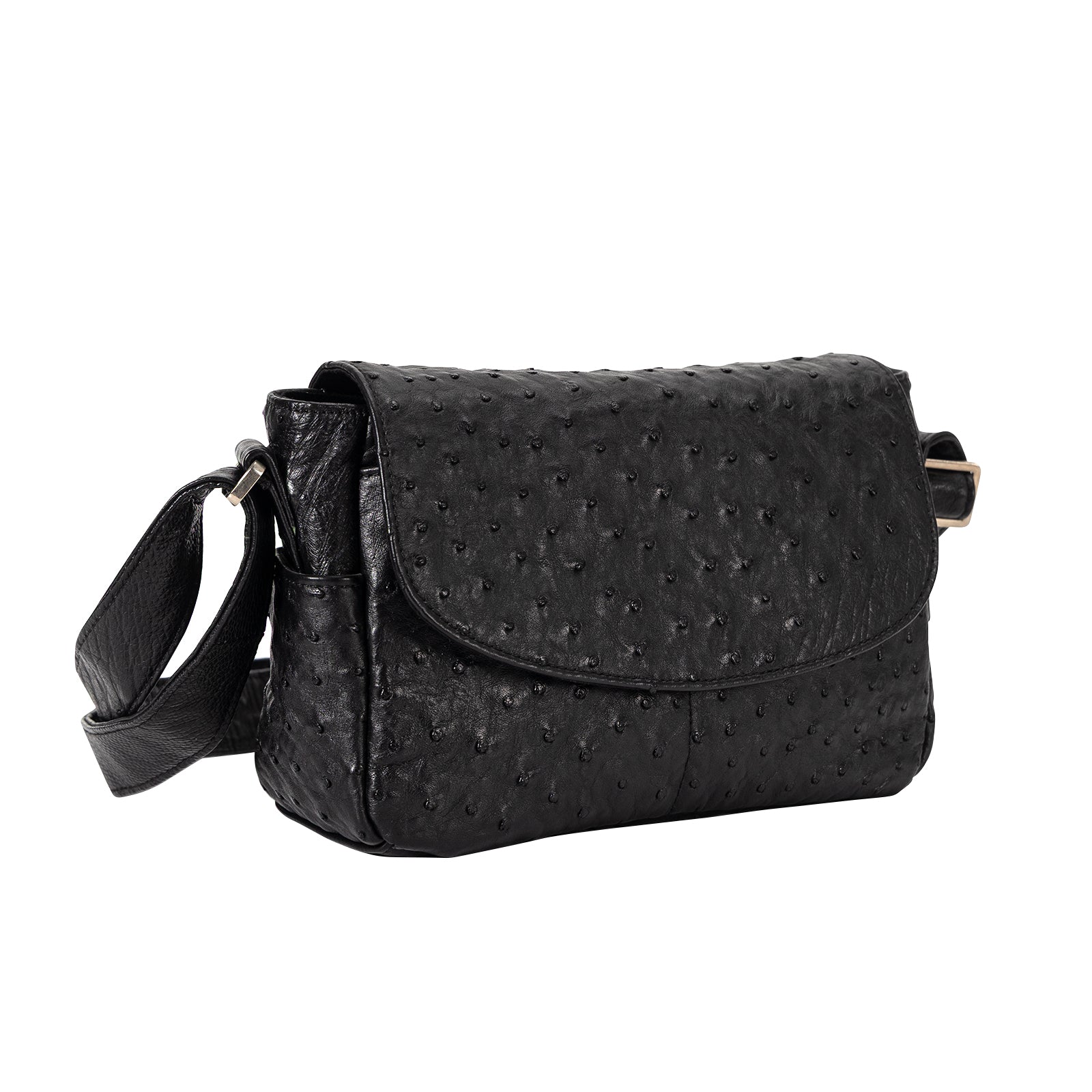 Real Crocodile Leather Crossbody Bag Unisex Leather Messenger Bag