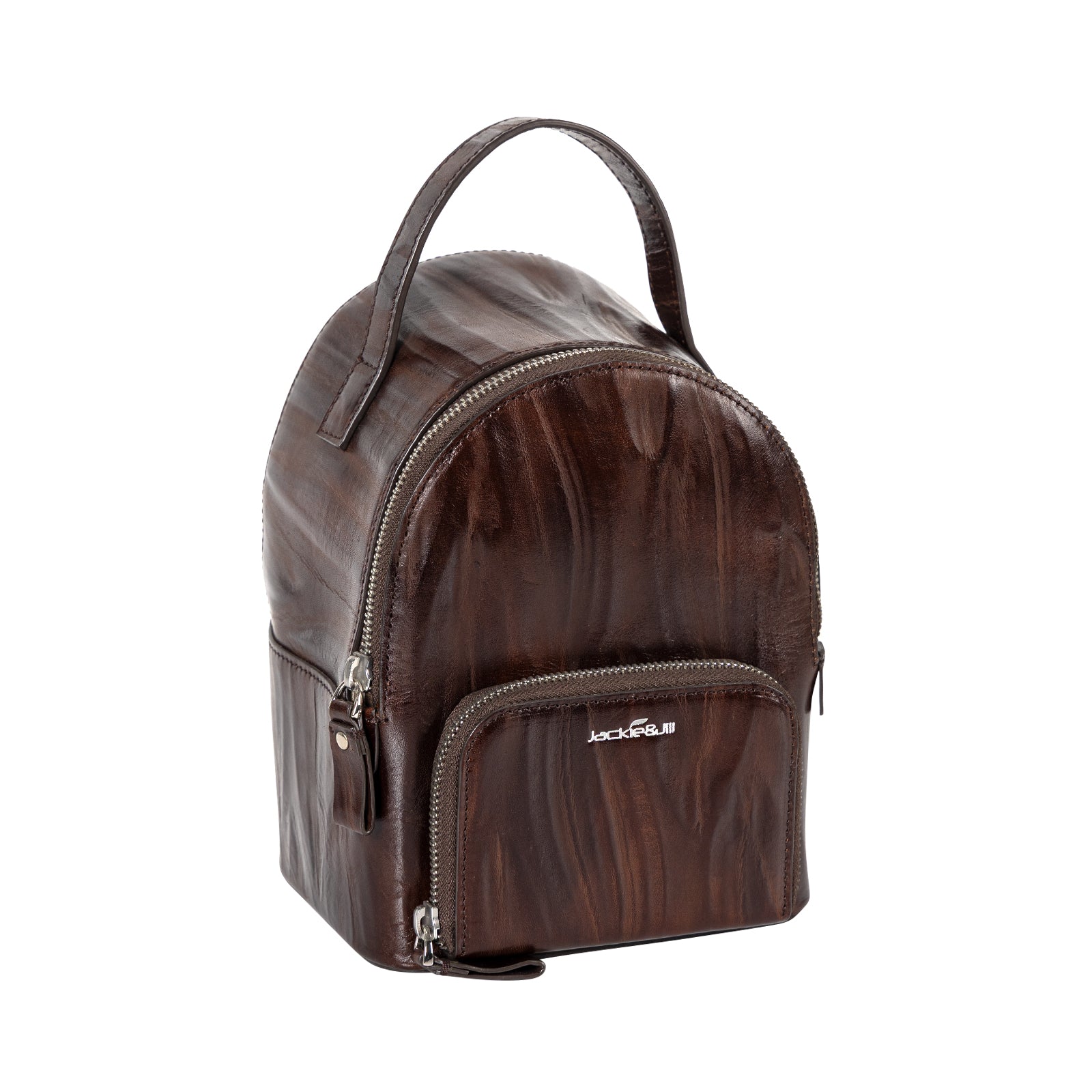 Italian Imported Leather Mini Women Backpack