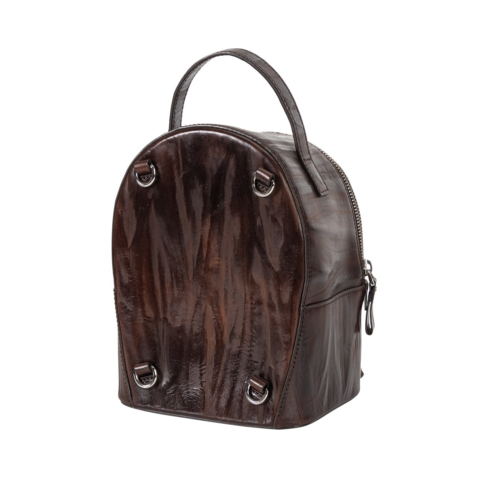 Italian Imported Leather Mini Women Backpack