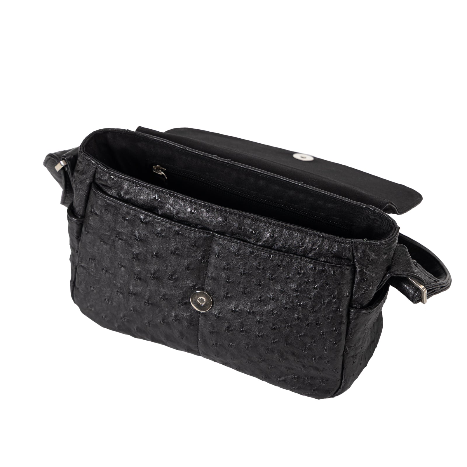 Real Crocodile Leather Crossbody Bag Unisex Leather Messenger Bag