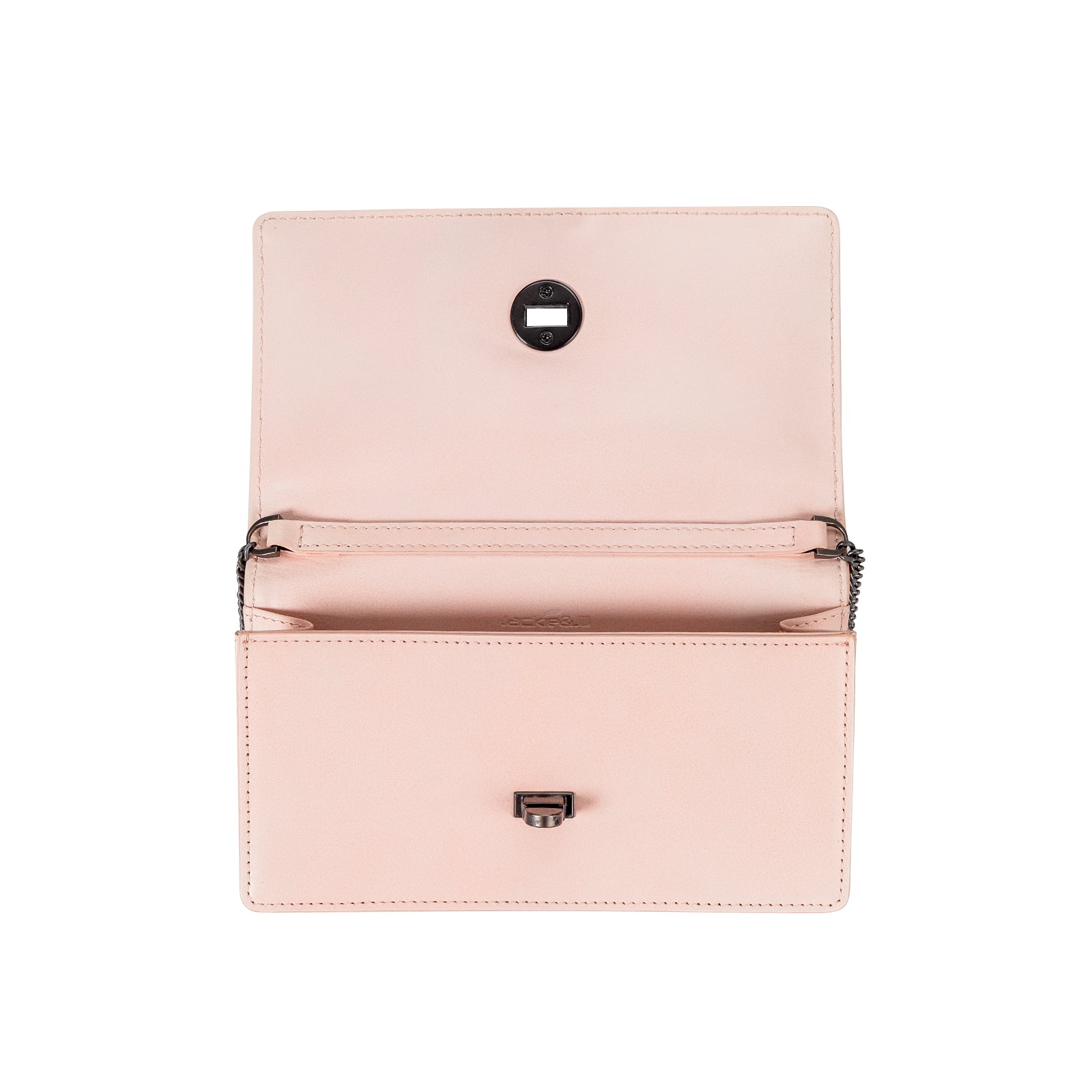 Italian Imported Glossy Croc-Embossed Leather Chain Bag Women Crossbody Bag