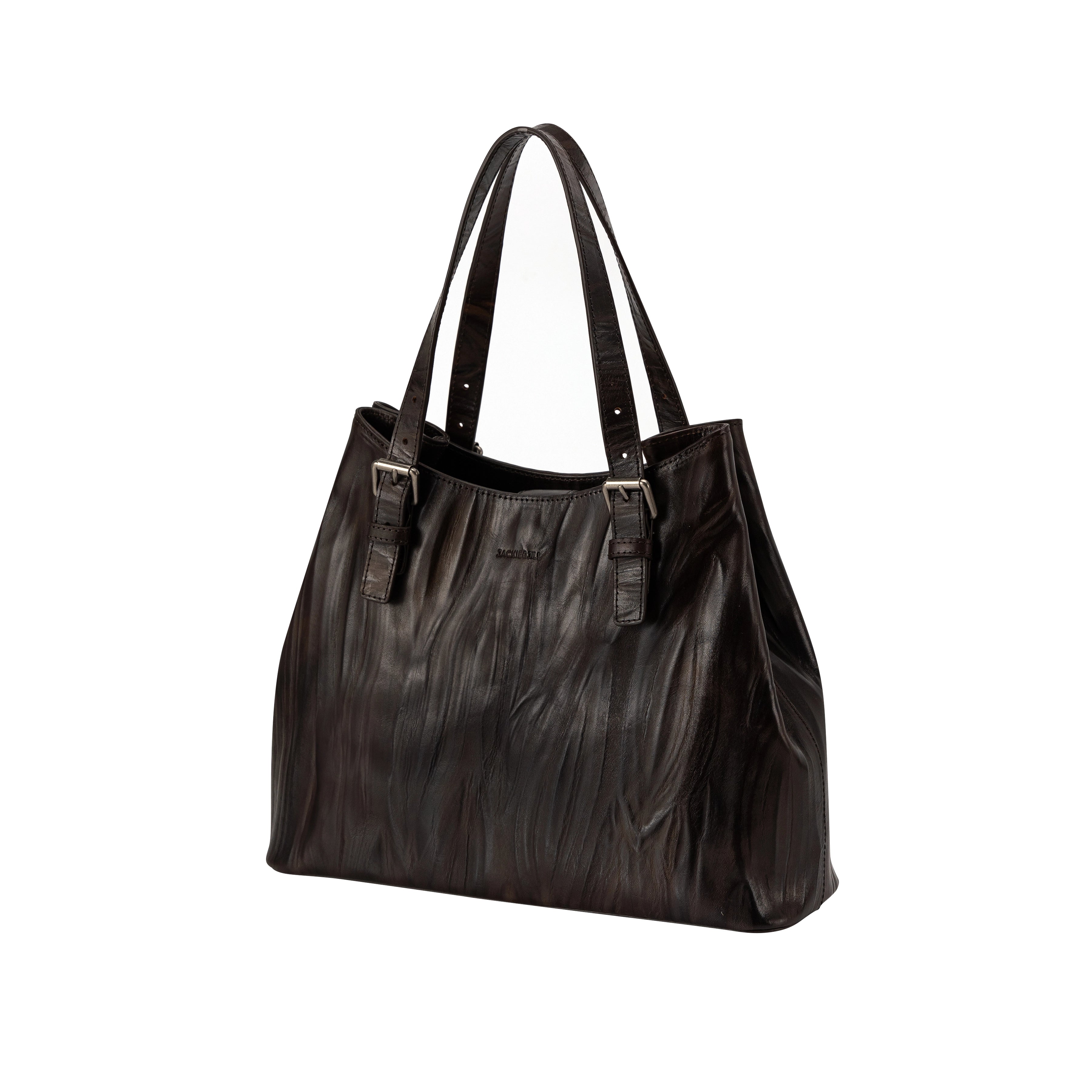 Italian leather genuine leather handbag