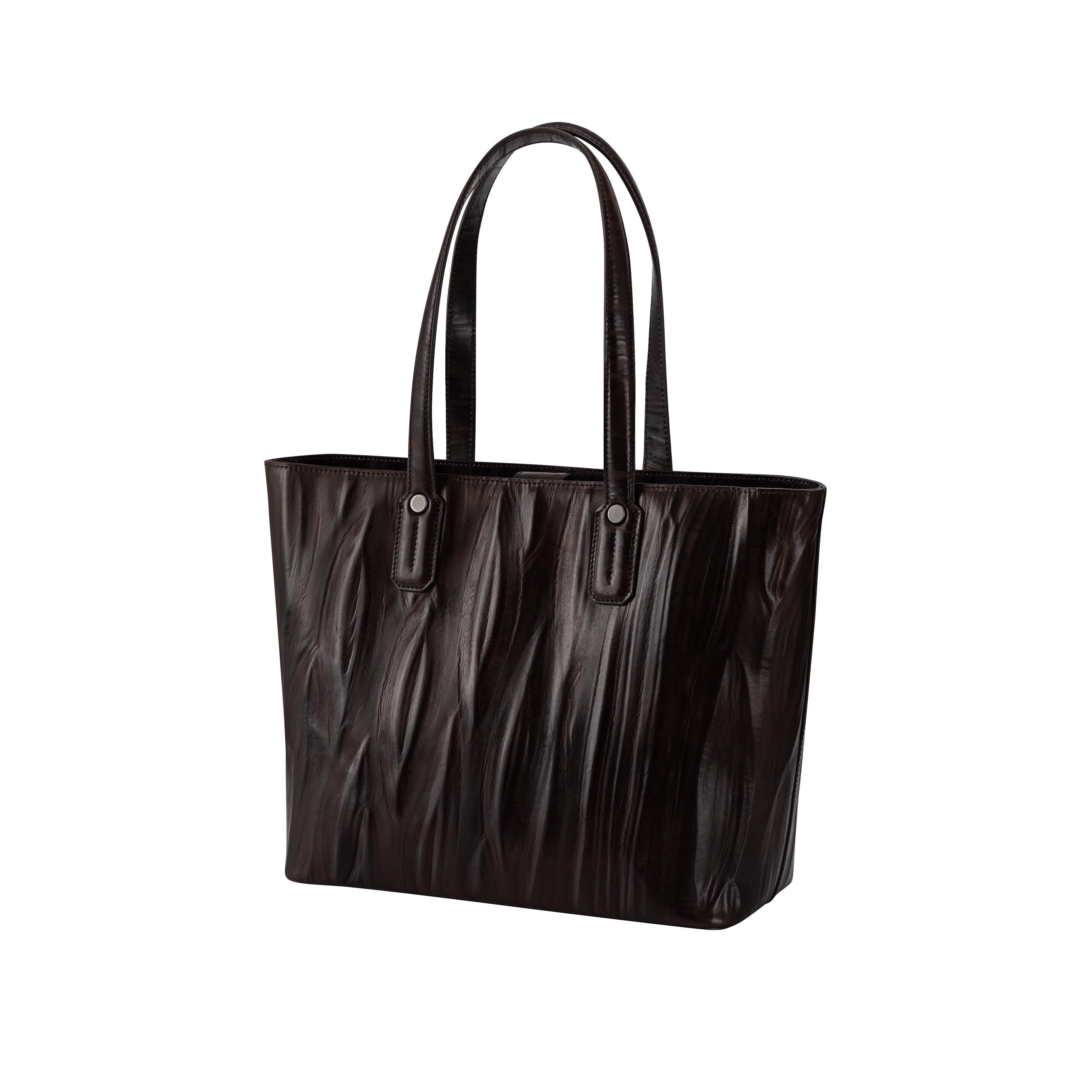 Italian leather genuine leather handbag
