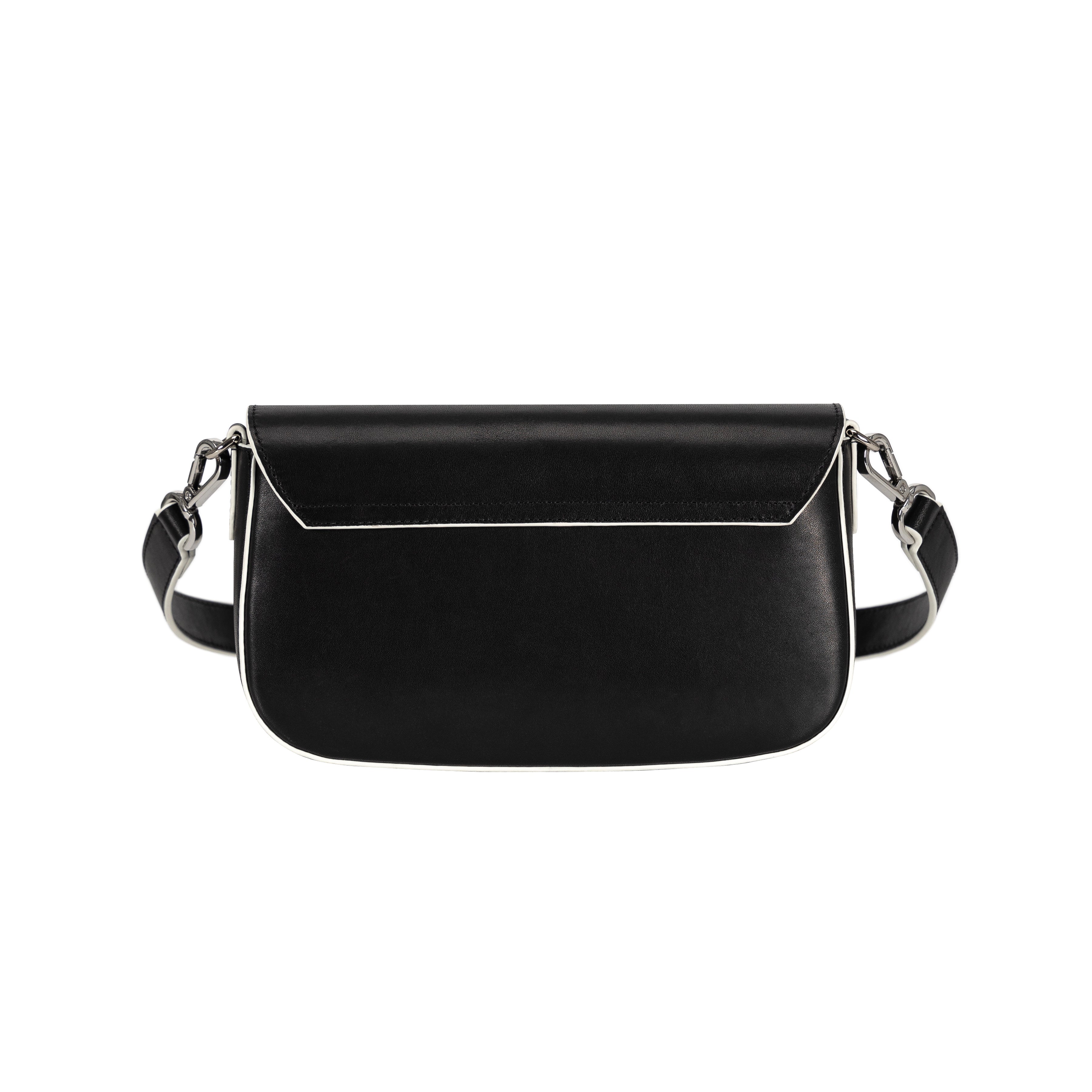 Ladies shoulder bag genuine leather simple small square bag