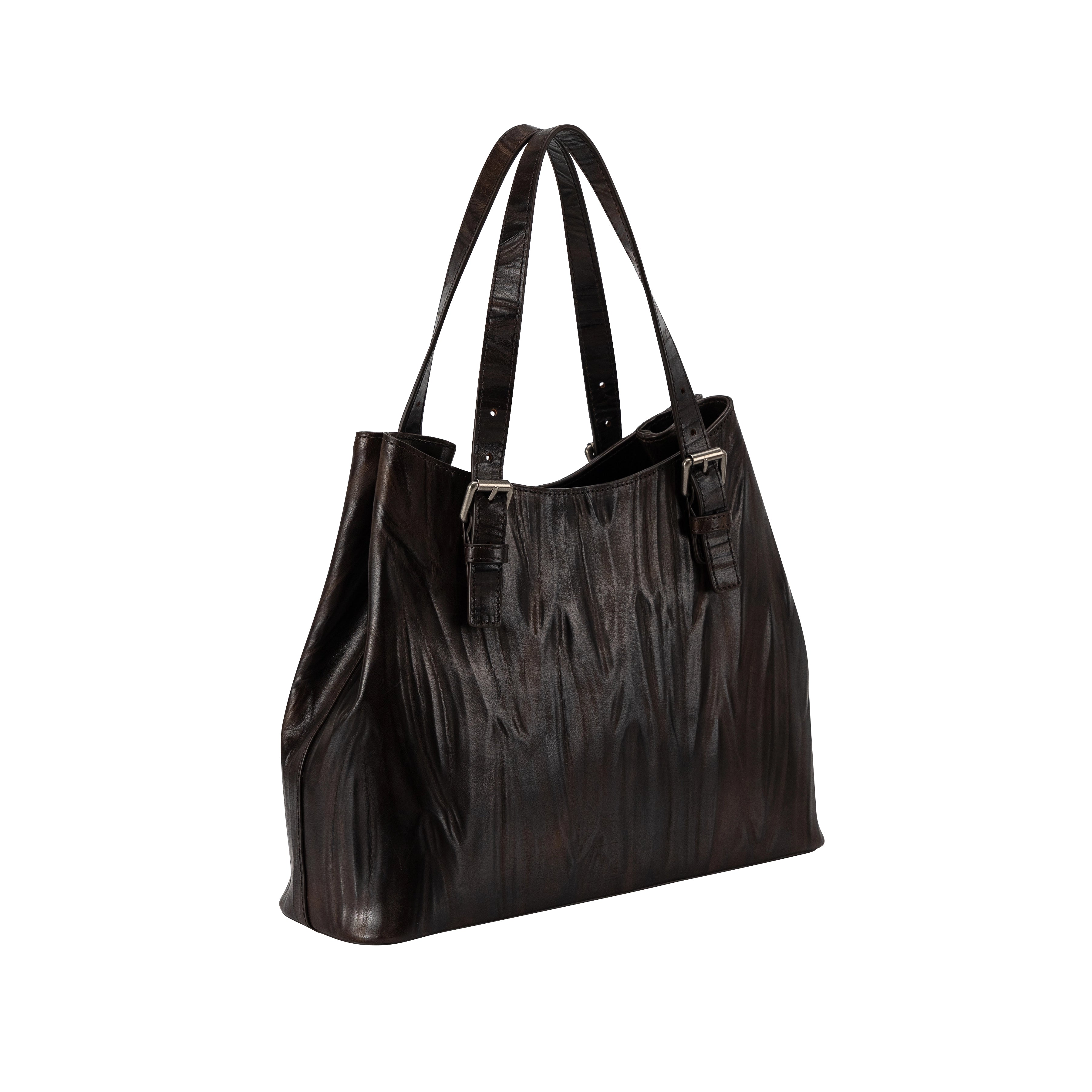 Italian leather genuine leather handbag
