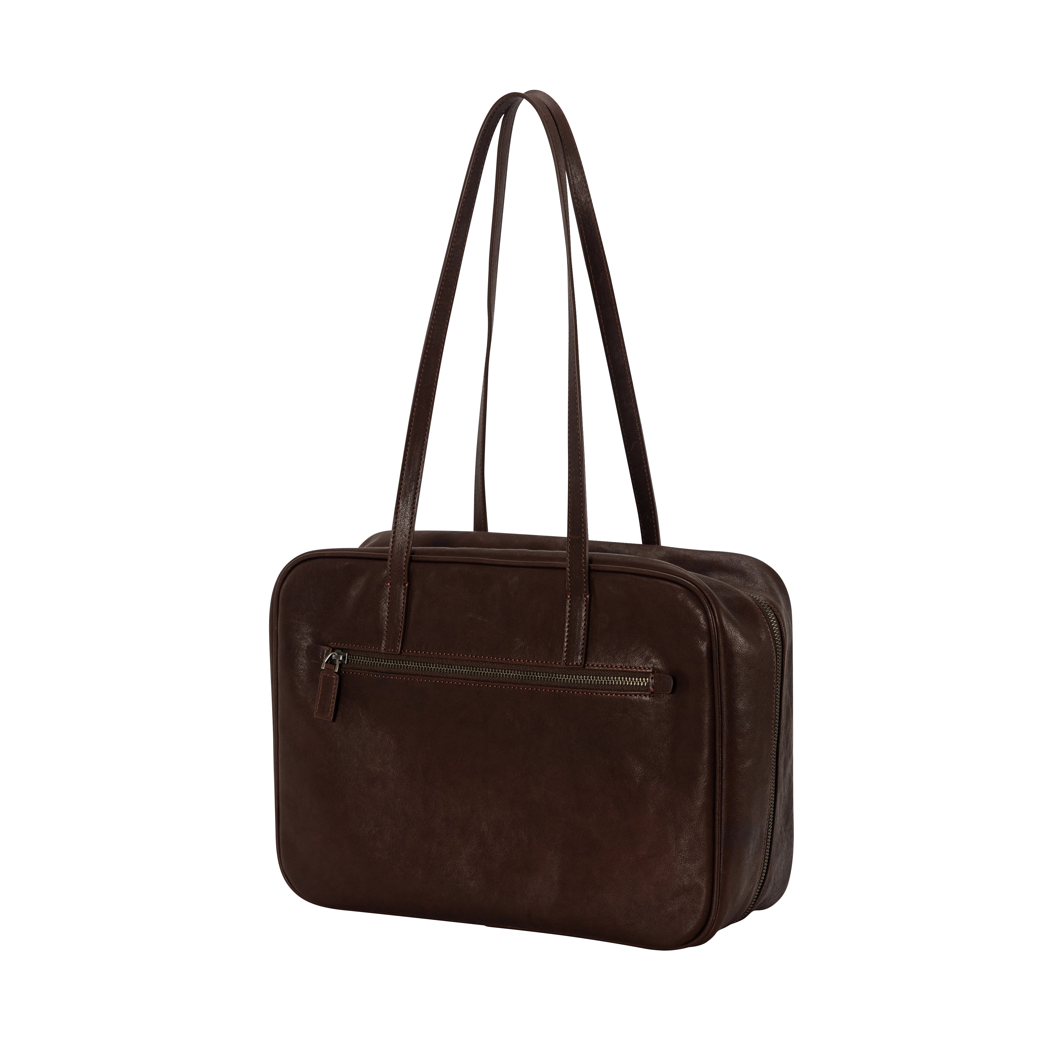 Genuine leather universal commuter business casual bag