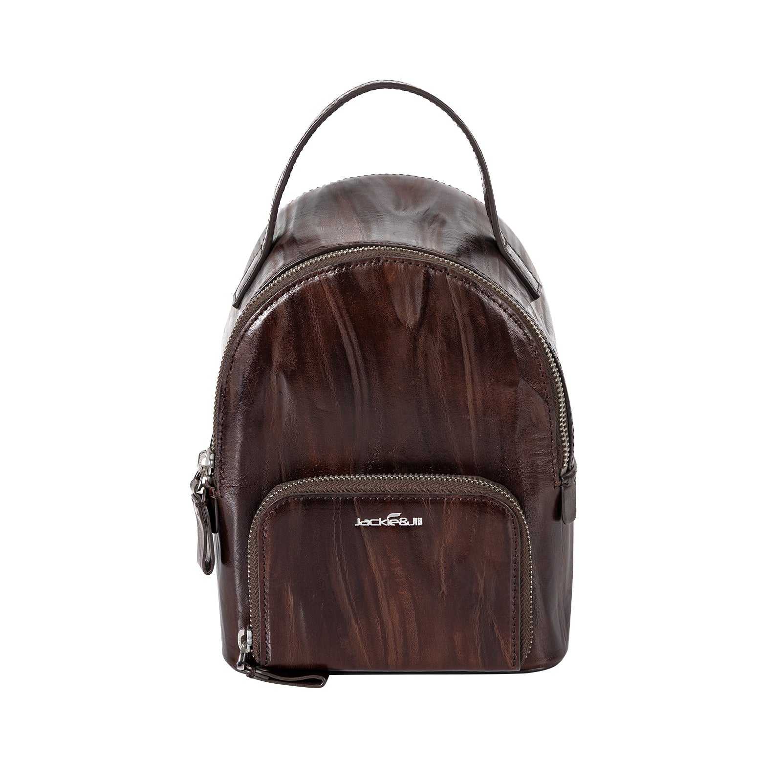 Italian Imported Leather Mini Women Backpack