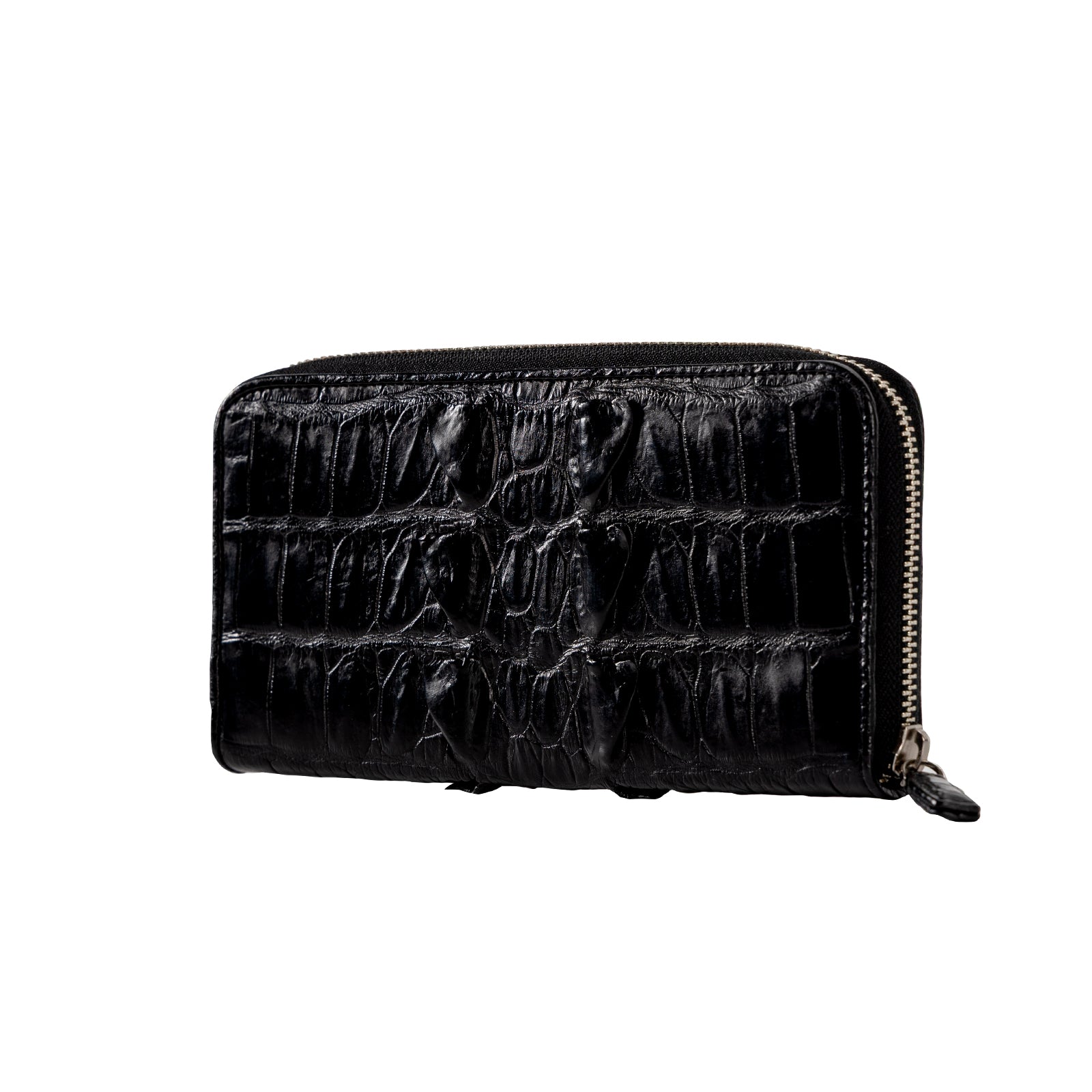 Real Crocodile Leather Wallet Unisex Crocodile Leather Purse