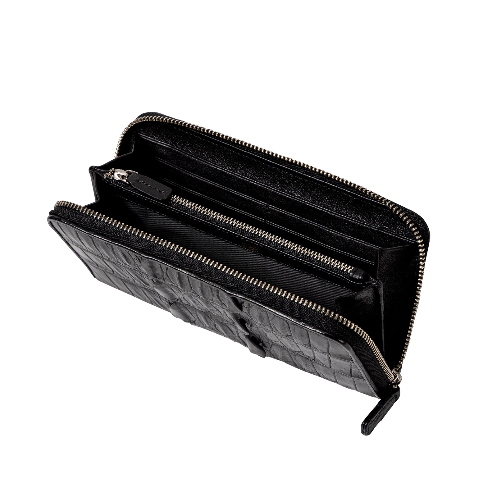 Real Crocodile Leather Wallet Unisex Crocodile Leather Purse