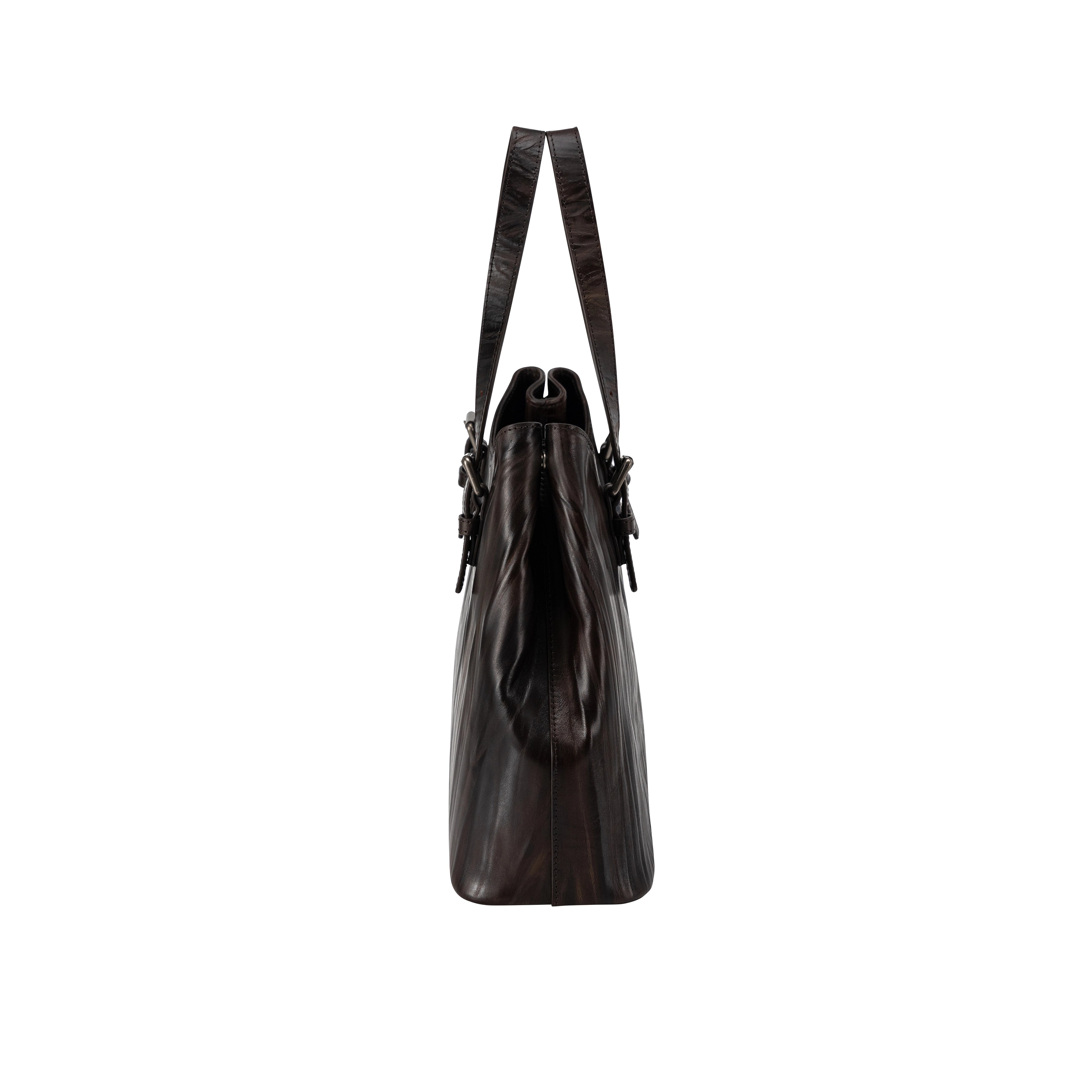 Italian leather genuine leather handbag
