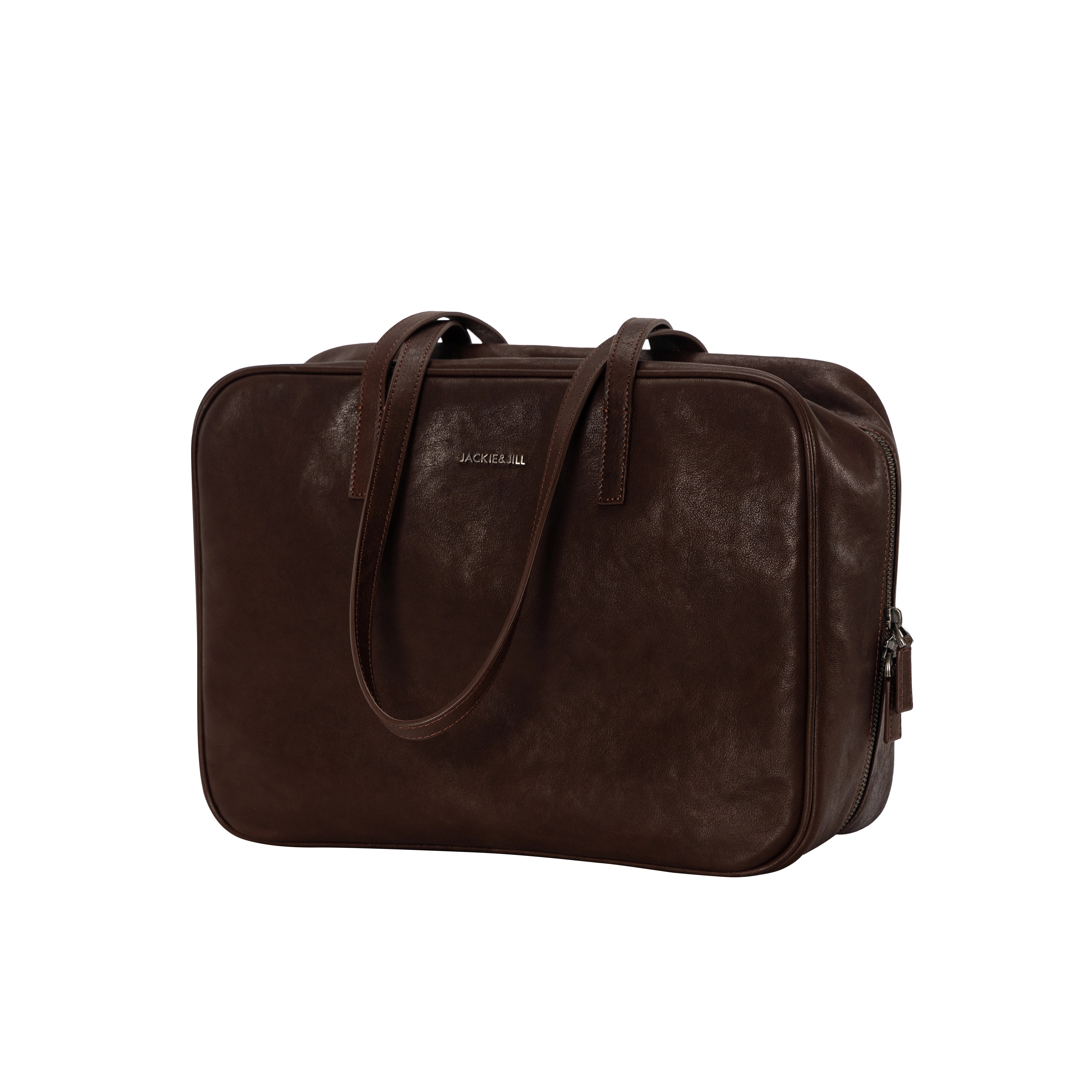 Genuine leather universal commuter business casual bag